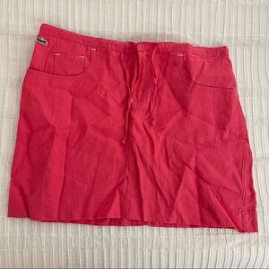 100% Linen Lacoste Skirt